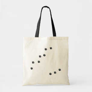 Paw Prints Tote Bag