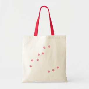 Paw Prints Tote Bag