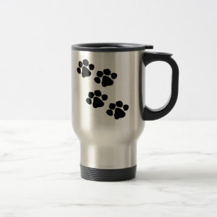 Paw Prints Travel Mug