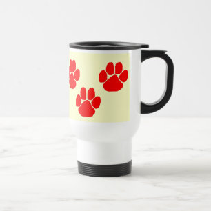 Paw Prints Travel Mug