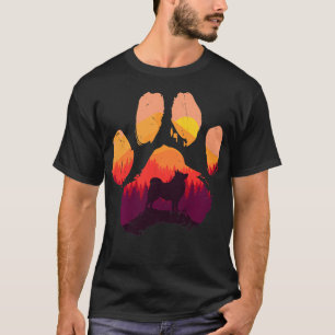 Paw Schipperke Dad Men Women T-Shirt