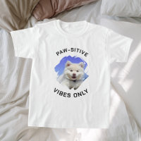 Paw-sitive vibes only dog photo girl