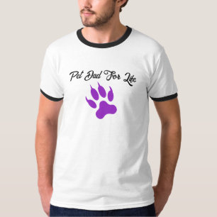 Paw-sitive Vibes Pet Dad Retro T-Shirt
