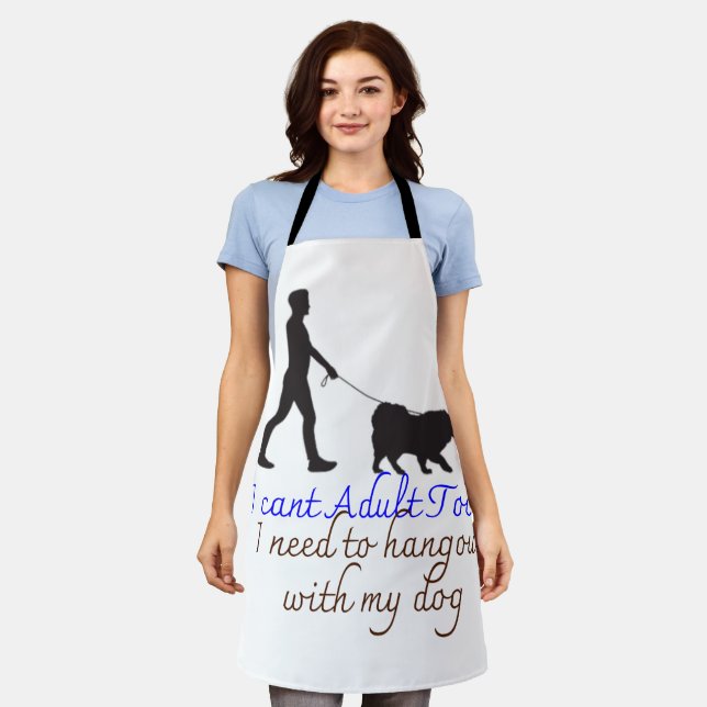 Paw-some Apron for Dog Lovers (Worn)