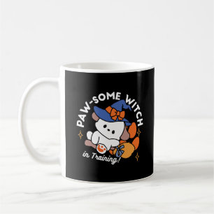 Paw-some Witch in Training – Cute Halloween Dog  Coffee Mug