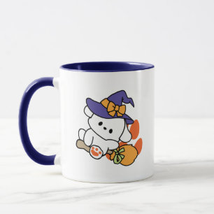 Paw-some Witch in Training – Cute Halloween Dog Mug