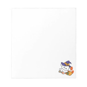 Paw-some Witch in Training – Cute Halloween Dog Notepad
