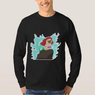 Paw-t of your world, The Little mer-pug! Classic T-Shirt
