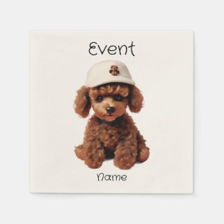 “Paw-ty Perfect” – Puppy Favour Bags Napkin