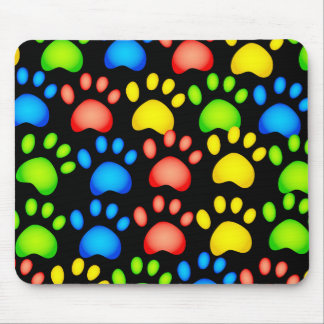Paw Wallpaper Mouse Mat