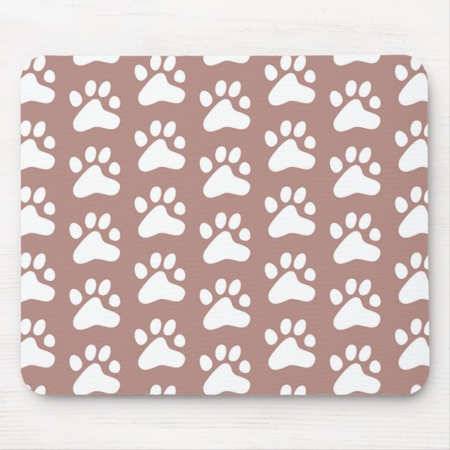 Paw Wallpaper Mouse Mat (Front)