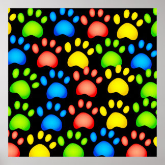 Paw Wallpaper Poster