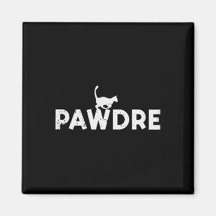 Pawdre Cat Dad Cute Fur Papa Fathers Day Pet Paw D Magnet
