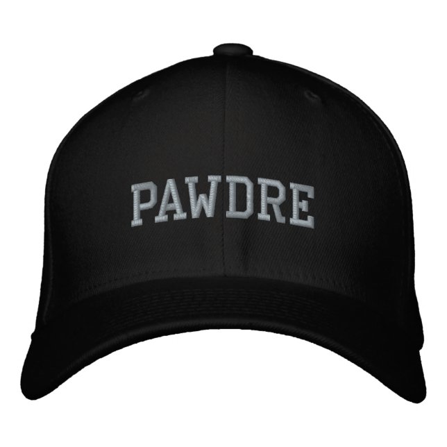 Pawdre Dog Dad New Dog Owner Gift  Embroidered Hat (Front)