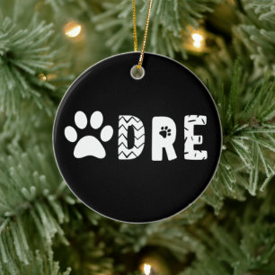 Pawdre Dog Dad New Dog Owner Gifts Ceramic Tree Decoration