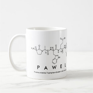Pawel peptide name mug