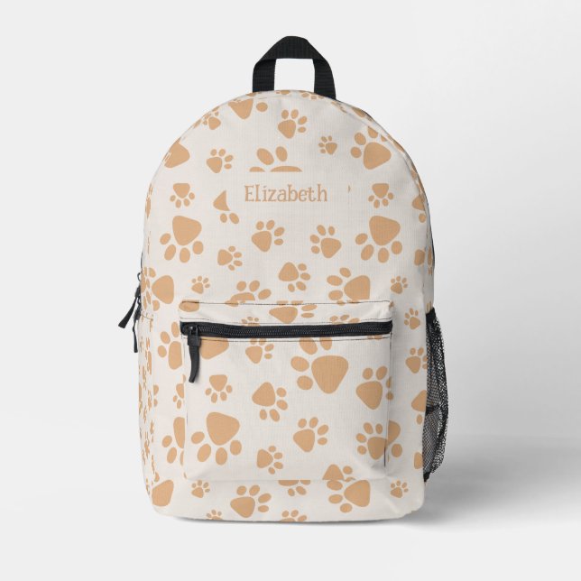 Pawfect Personalised Printed Backpack (Front)