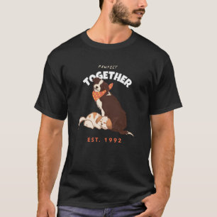 'Pawfect Together', Dogs Day T-Shirt