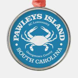 Pawleys Island (crab) Metal Tree Decoration