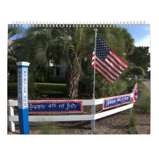Pawleys Island Large Wall Calendar Design 1