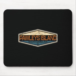 Pawleys Island South Carolina Distressed Mouse Mat