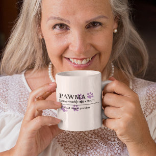 Pawma - Customisable Definition - Doggie Grandma Coffee Mug