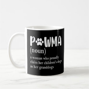 Pawma Definition Mama Grandma Aunt Dog Lovers Tank Coffee Mug