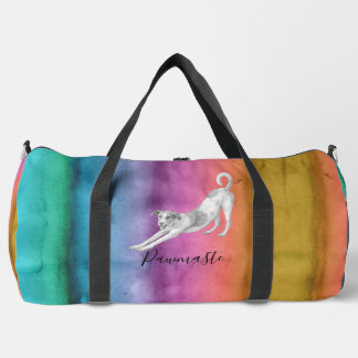 Pawmaste Dog Yoga Large Duffel Bag