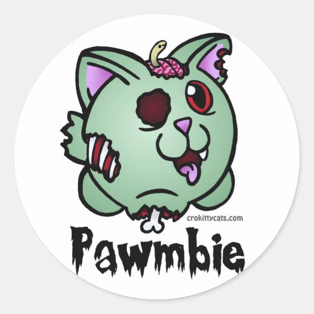 Pawmbie Sticker Sheet (Front)