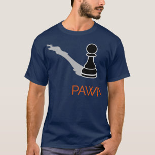 Pawn casting a king in chess  T-Shirt