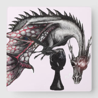 pawn dragon wall clock