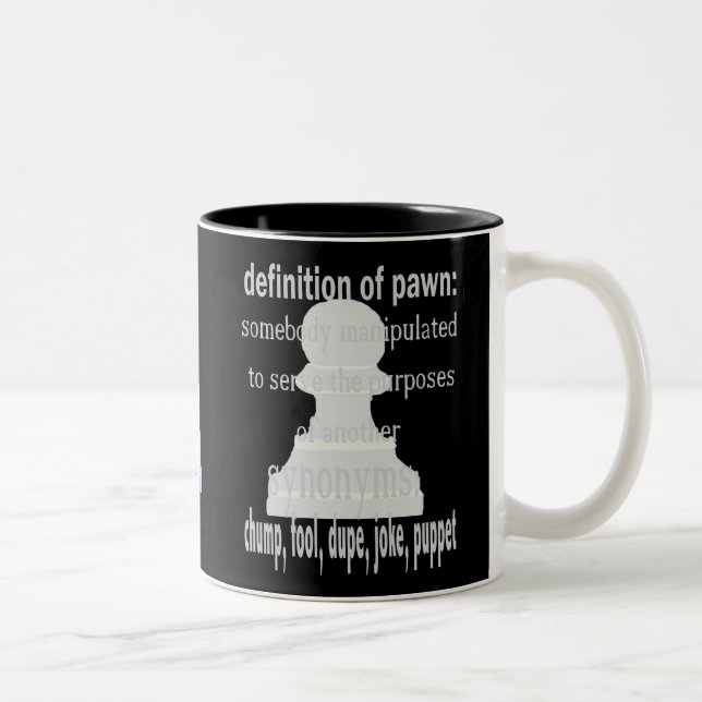 Pawn / Puppet Strings Mug (Right)