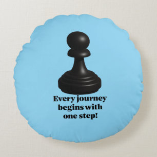 Pawn Round Cushion