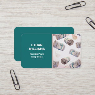 Pawn Shop Broker Business Card