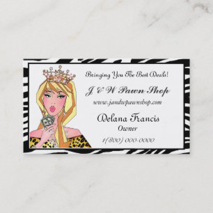 Pawn Shop Business Cards