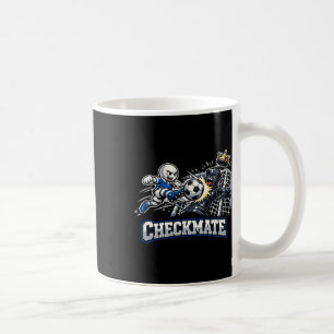 Pawn Vs King Soccer Chess Game Strategy Sport Coffee Mug