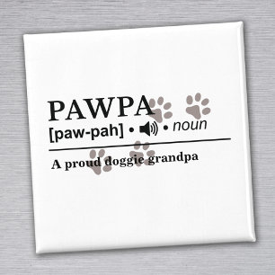 Pawpa Customised Dog Lover Magnet