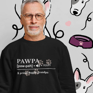 Pawpa Customised Dog Lover Sweatshirt