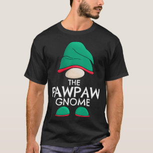Pawpaw Gnome Matching Family Christmas Pajama Outf T-Shirt