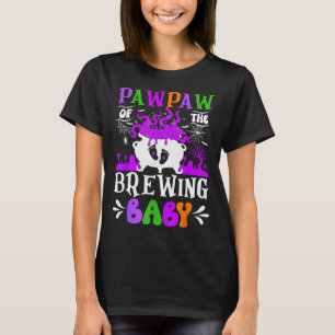 Pawpaw Of The Brewing Baby Grandpa To Be Halloween T-Shirt