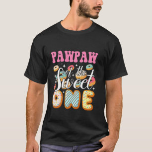 Pawpaw Of The Sweet One First Birthday Doughnut Pa T-Shirt