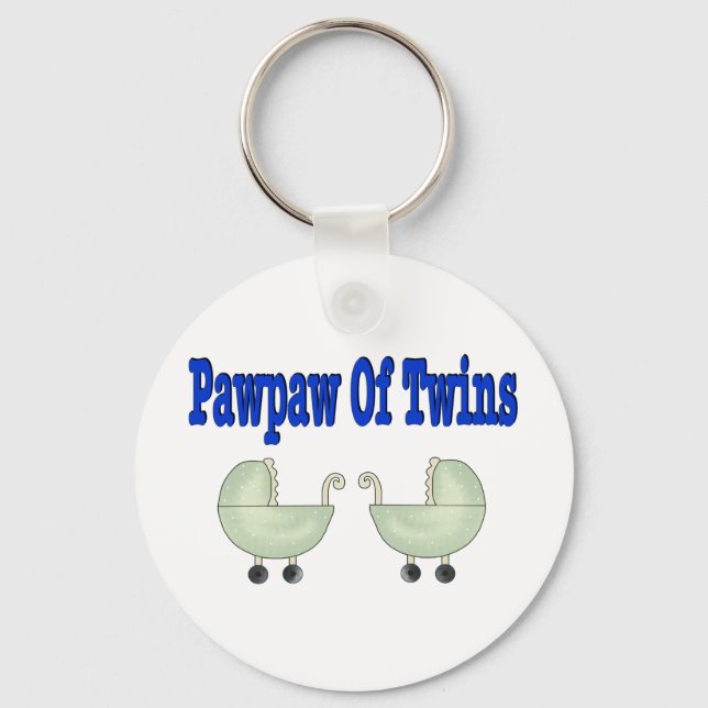 Pawpaw of TWINS Key Ring (Front)