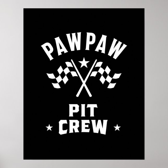 PawPaw Pit Crew Poster (Front)