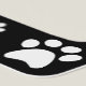 Pawprint, Dog Breed Licence Plate Frame (Detail)