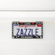 Pawprint, Dog Breed Licence Plate Frame (On Car)