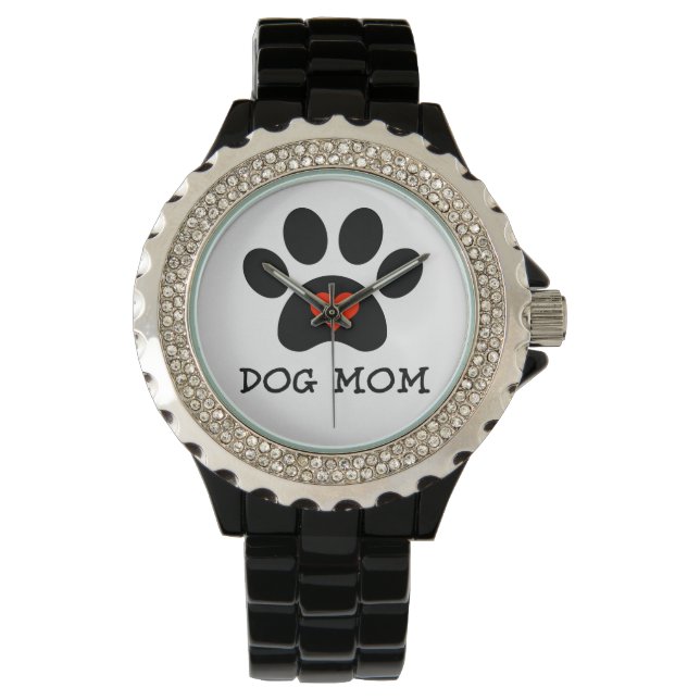 Pawprint Dog Mum Watch (Front)