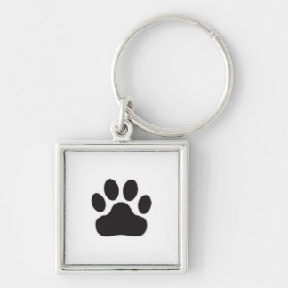 Pawprint Key Ring