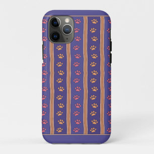 Pawprint Pattern iPhone 11 Pro Case