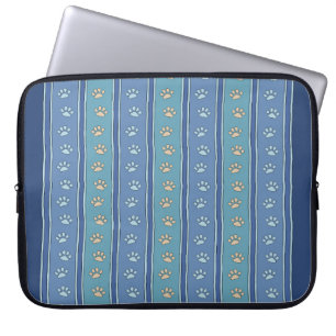 Pawprint Pattern Laptop Sleeve