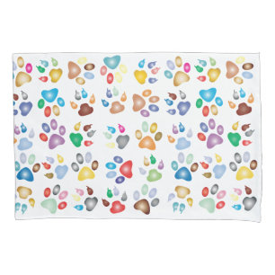 Pawprint Pillowcase